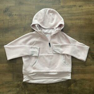 FLX Active Fleece Half Zip Hoodie Pullover Pink Size Small